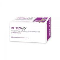 REFLUXAID sirupas paketėliuose, 24 vnt. x 10 ml