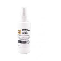 DR. SCHWARZWALD 2% salicilo spiritas su alaviju, 100 ml