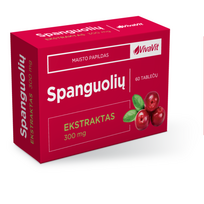 VIVAVIT maisto papildas SPANGUOLIŲ EKSTRAKTAS 300 mg, 60 tab.