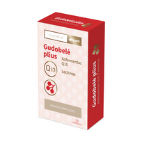VIVAVIT maisto papildas GUDOBELĖ PLIUS Q10 IR LECITINAS, 30 kaps.