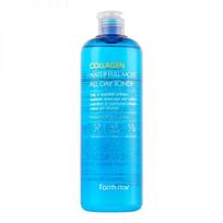 FARMSTAY veido tonikas COLLAGEN WATER FULL MOIST ALL DAY, 500 ml