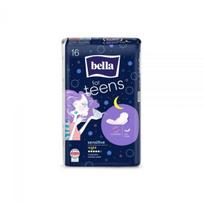 BELLA naktiniai higieniniai paketai paauglėms FOR TEENS SENSITIVE NIGHT, 16 vnt.
