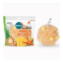 BALMY plaušinė su muilo gabaliukais MANGO & PINEAPPLE, didelė, 1 vnt.