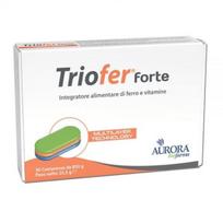 TRIOFER maisto papildas GELEŽIS SU VITAMINU C, 30 tab.