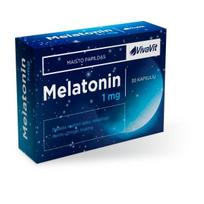 VIVAVIT maisto papildas MELATONIN 1 mg, 30 kaps.