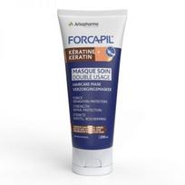 FORCAPIL dvejopo naudojimo plaukų kaukė KERATIN+, 200 ml