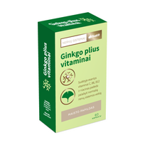 VIVAVIT maisto papildas GINKO PLIUS, 60 kaps.