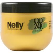 NELLY plaukų kaukė su keratinu PROFESSIONAL 24K, 500 ml