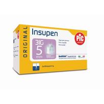 INSUPEN insulino adata, 5 mm, 31G, 100 vnt
