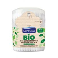 SEPTONA vatos pagaliukai indelyje BIO, 160 vnt.