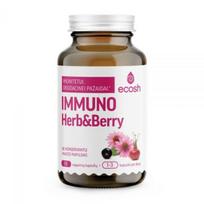 ECOSH maisto papildas IMMUNO HERB & BERRY, 60 kapsulių