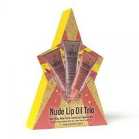 DR.PAWPAW lūpų aliejų rinkinys CHRISTMAS NUDE LIP OIL TRIO, 3 vnt. x 8 ml