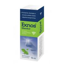 EXNOS MENTHOL 0,5 mg/ml nosies purškalas (tirpalas) 10 ml