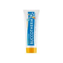 BUCCOTHERM ekologiška dantų pasta vaikams JUNIOR, 7-12 m., persikų šalt. arbatos skonio, 50 ml