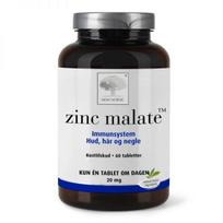 NEW NORDIC maisto papildas ZINC MALATE, 120 tab.