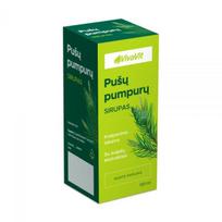 VIVAVIT maisto papildas PUŠŲ PUMPURŲ SIRUPAS, 120 ml