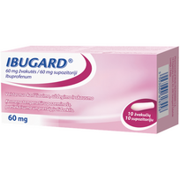 IBUGARD 60 mg žvakutės N10