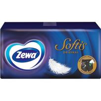 ZEWA vienkartinės nosinės SOFTIS, 1 pak.