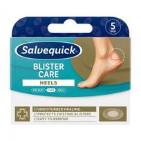 SALVEQUICK pūslių pleistrai kulnams BLISTER CARE HEELS, 5 vnt.