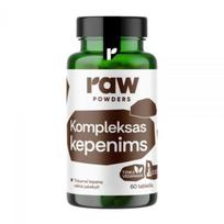 RAW POWDERS maisto papildas KOMPLEKSAS KEPENIMS, 60 tab.
