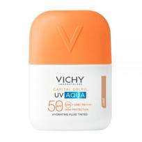 VICHY drėkinamasis fluidas CAPITAL SOLEIL UV AQUA, SPF50, šviesaus atspalvio, 50 ml