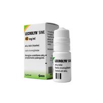 LECROLYN SINE 40 mg/ml akių lašai (tirpalas) 10 ml