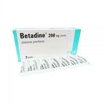 BETADINE 200 mg ovules N7