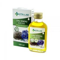 VITA-LAB linų sėmenų aliejus, 100 ml