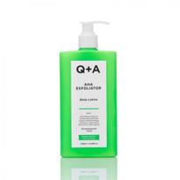 Q+A kūno losjonas AHA EXFOLIATOR, 250 ml