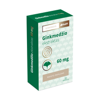 VIVAVIT maisto papildas GINKMEDŽIO EKSTRAKTAS, 30 kaps.