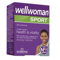 WELLWOMAN maisto papildas SPORT, 30 tab.