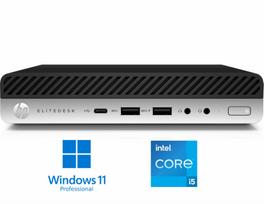 Stacionarus kompiuteris HP EliteDesk, atnaujintas i5-8500T, 1 TB, DDR4-SDRAM 16GB, SSD 1 TB, Intel UHD Graphics 630 Dynamic, Windows 11 Pro 800 G4