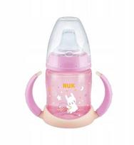 Vaikiška gertuvė Nuk First Choice, 150 ml, 6+ mėn., plastikas/silikonas, rožinė sp.