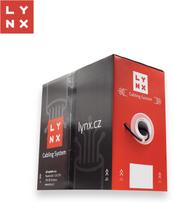 Lynx CS LYNX UTP kabel Cat5e, PE (Fca), miedziowany, zewnętrzny, Black, box 305m | LX-SLD-UTP5E-PE-BK | 8591205721217