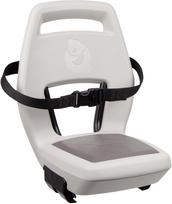 Elibas Fotelik dziecięcy QIBBEL JUNIOR 6+ Pebble Grey beige/brown, mocowanie na bagażnik, udźwig 35kg | QBL-Q365 | 8712864433659