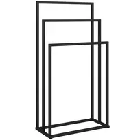 HOMCOM stovas rankšluosčiams, pastatomas, su 3 atramomis, rankšluosčių kopetėlės iš plieno 45 x 21,5 x 85 cm