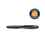 Rašiklis SCHNEIDER RAY, 0,7mm, tamsiai pilkos sp. korpusas, mėlynas rašalas (tinka ir kairiarankiams)