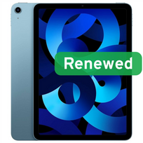 Apple Renewed CPO | iPad Air 2024 Wifi 6th A2902 | Blue | 8GB | 256GB | iPad OS | 12 month(s)
