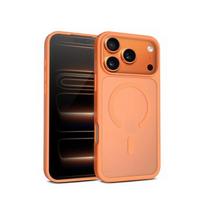 Case MagSafe iPhone 17 Pro Orange Hybrid Matte
