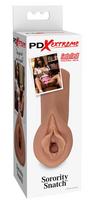 Pipedream Extreme Toyz pdxe Sorority Snatch Brown Masturbatorius