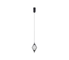 ITALUX PND-34403-1-BK - pakabinama LED liustra ant laido SEVILLA LED/5W/230V 3000K juoda