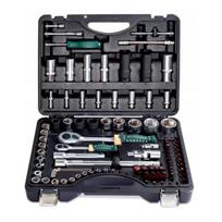 Įrankių rinkinys, ROCKFORCE, RF-4941-5 PREMIUM, 94+6 vnt., 1/4" ir 1/2" jungtys, CrV plienas, plastikinėje dėžėje
