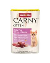 ANIMONDA Carny Kitten Pouch Baby pate 85g drėgna maistas kačiukams