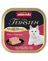 ANIMONDA Vom Feinsten Mild Menue Indyk i pomidory 24x100g pasztet dla kotów