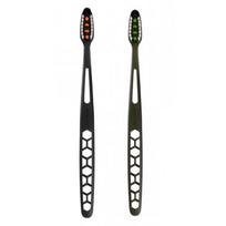 Jordan Lengvų minkštų dantų šepetėlių rinkinys 2 vnt. Ultralite 1+1 Toothbrush Soft Green + Black