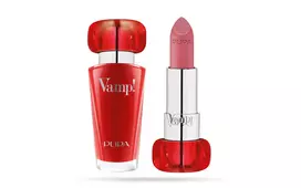 Pupa, Vamp!, Be parabenų, apimtis, kreminiai lūpų dažai, 204, nesenstanti rožė, 3,5 g