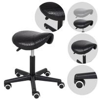 Meistro kėdutė balnas – Habys LUMO Comfy Base K515, juoda (dygsniuota)