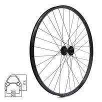 Priekinis ratas HAIBIKE RODI TRYP30 Tubeless Ready 29" // diskiniai 6 bolt, 32H, Thru-Axle, MAVIC MX801, kniedytas