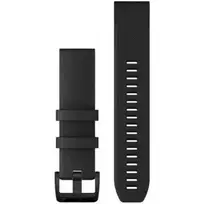Garmin QuickFit 22mm Watch Strap Silicone with Stainless Steel Buckle for Garmin Watches / black