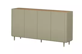 Chest Of 4 Door Elivo - Eucalyptus / Baltic Dune Oak / Eucalyptus Legs